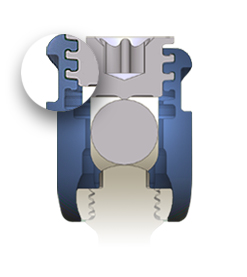 S100 Pedicle Screw System - Helical Flange