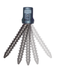 Figure 1: S100 Pedicle Screw with 60° of multi-axial angulation